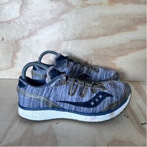 Saucony - Freedom ISO - Running Shoes - Gray - Women's - 10 - S10355-20